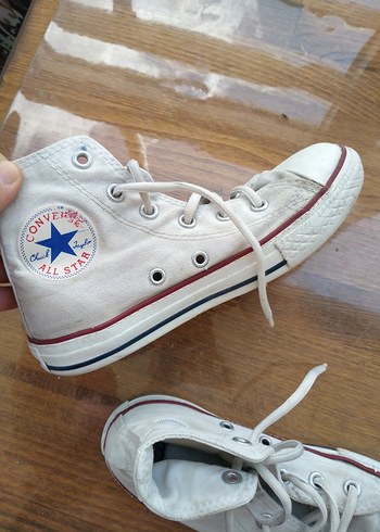 Converse Beyaz Minimalist Kadın Spor Ayakkabı - Görsel 5