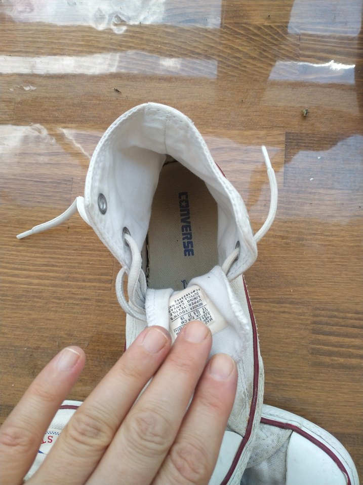 Converse Beyaz Minimalist Kadın Spor Ayakkabı - Görsel 4