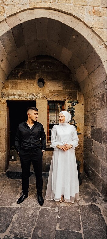Beyaz elbise