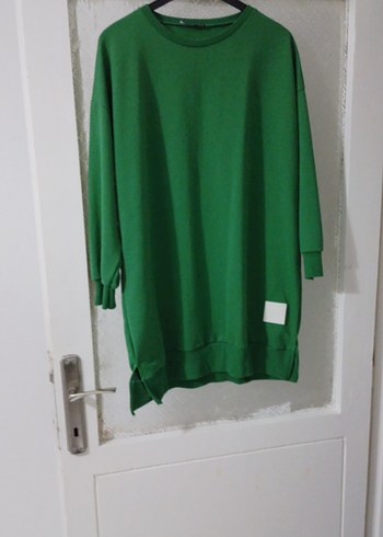 Pastel Renkli Kadın Triko Uzun Kollu Tunik - Görsel 4