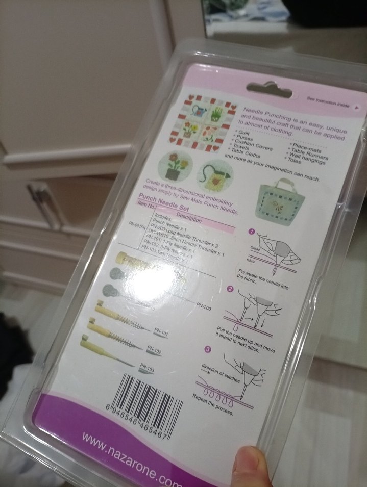 Mor Saplama İğne Seti - Görsel 3