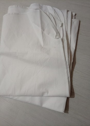 Beyaz Düz Nevresim Takımı - Görsel 2