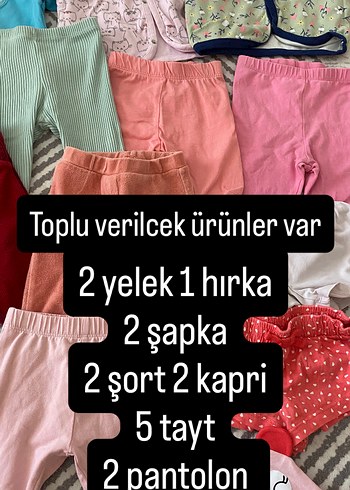 9-12 Ay Beden beyaz Renk Toplu verilcek