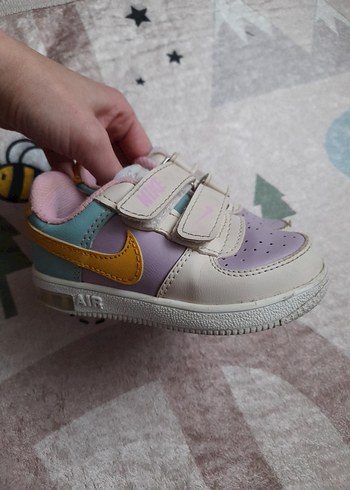 Kız çocuk cırt cırtlı Nıke aır force ayakkabı - Görsel 8