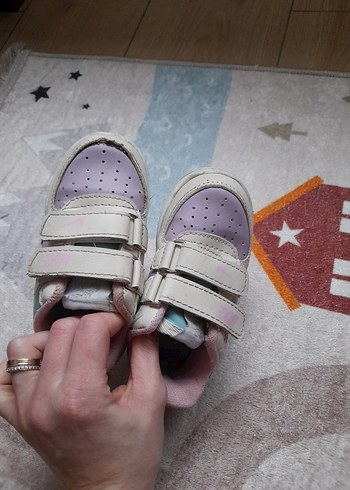 Kız çocuk cırt cırtlı Nıke aır force ayakkabı - Görsel 6