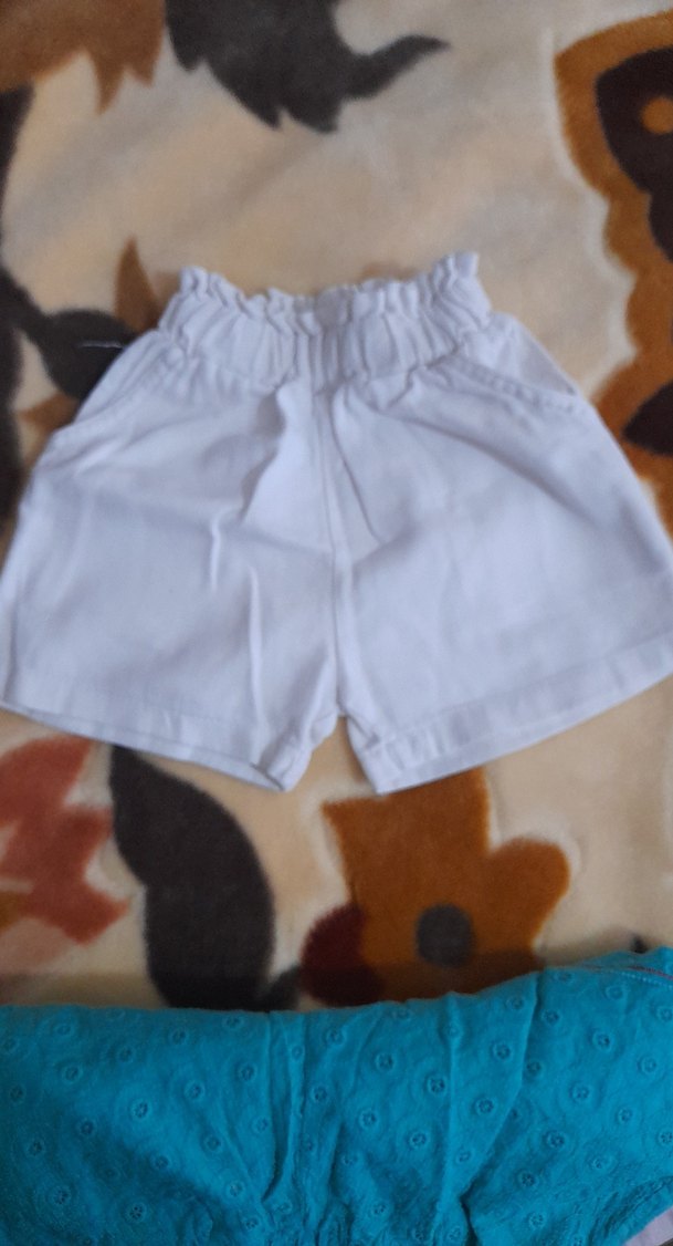 3 lü kız çocuk şort pantolon seti - Görsel 4