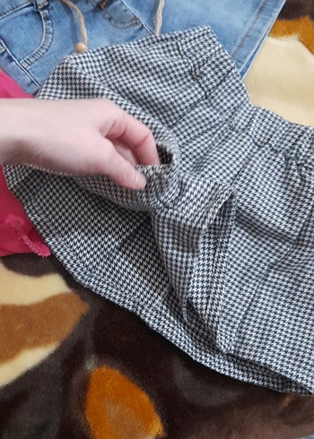 Kız Çocuk Kot Şort pantolon - Görsel 5