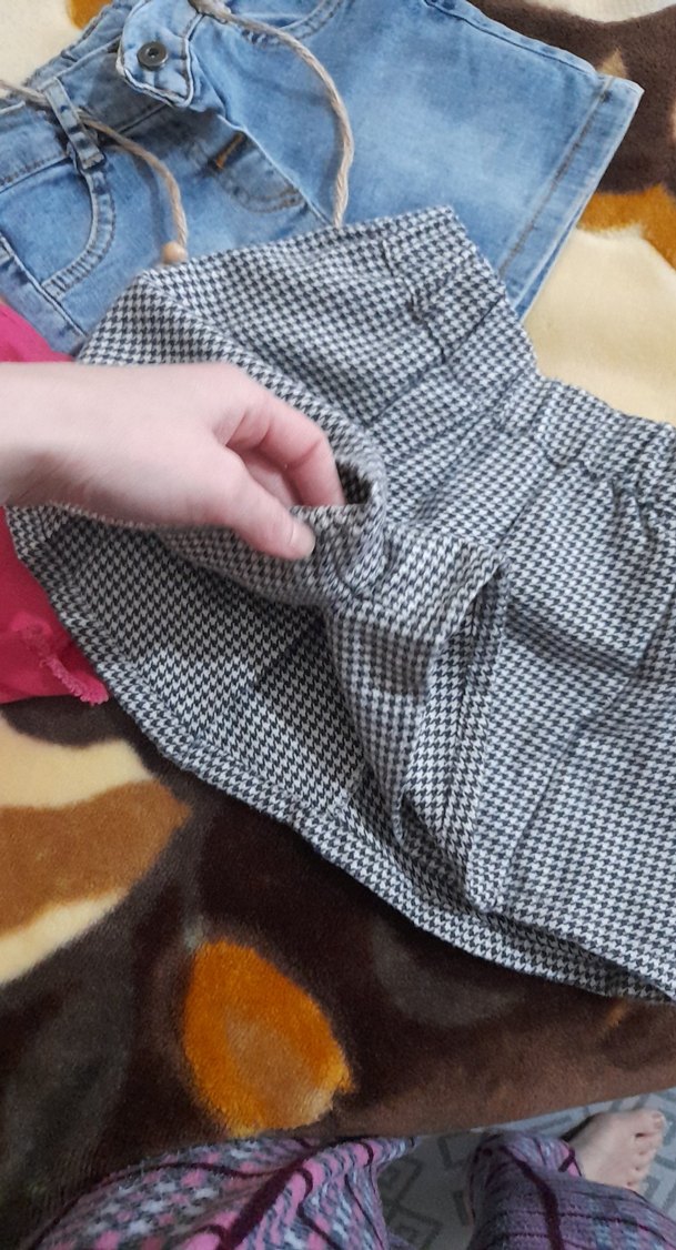 Kız Çocuk Kot Şort pantolon - Görsel 5