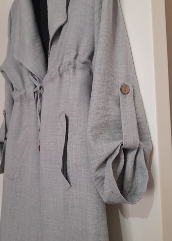 İkili Keten Tesettür Ferace - Görsel 5