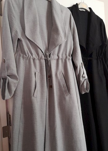 İkili Keten Tesettür Ferace - Görsel 15