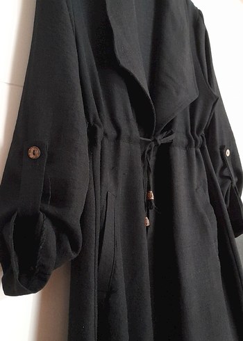 İkili Keten Tesettür Ferace - Görsel 9