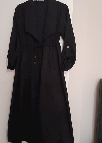 İkili Keten Tesettür Ferace - Görsel 7