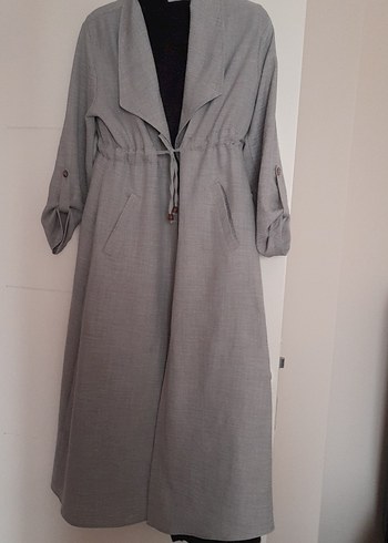 İkili Keten Tesettür Ferace - Görsel 2