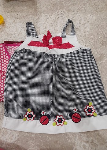 Kız Çocuk Yazlık Kışlık Elbiseler 7 Adet - Görsel 4