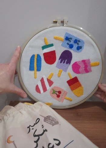 Dondurma işlemeli punch tablo - Görsel 3