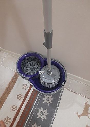 Mor Renkli Vileda Seti Mop - Görsel 3