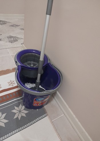 Mor Renkli Vileda Seti Mop - Görsel 2