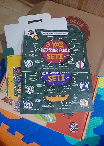 3 Yaş Etkinlik Seti - İlkadım Akıllı Düğmeler - Görsel 4