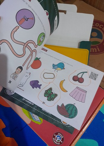 3 Yaş Etkinlik Seti - İlkadım Akıllı Düğmeler - Görsel 3