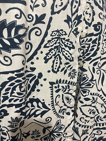 LC Waikiki LC waikiki keten desenli gömlek