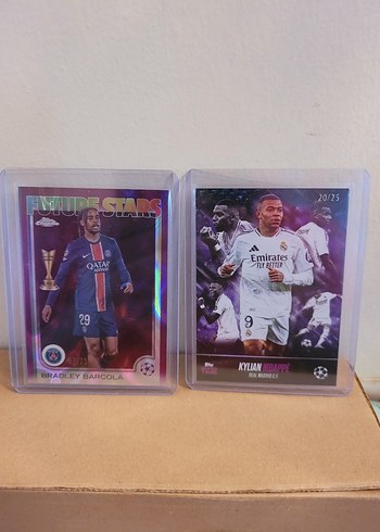 Sacha & Barış 1/1 Harmony +Mbappe & barcola numbered