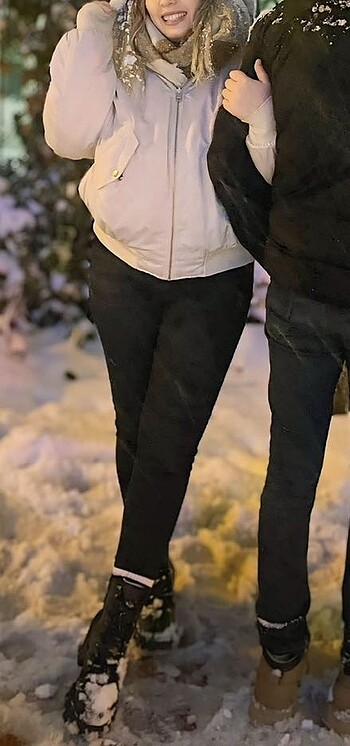 xs Beden Zara Çift Taraflı Mont