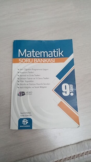 BİLGİ SARMAL 9. SINIF MATEMATİK 