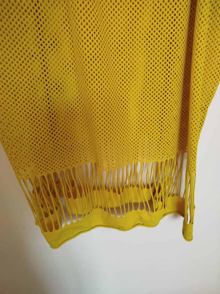 Sarı V Yaka Salaş PAREO - Görsel 3