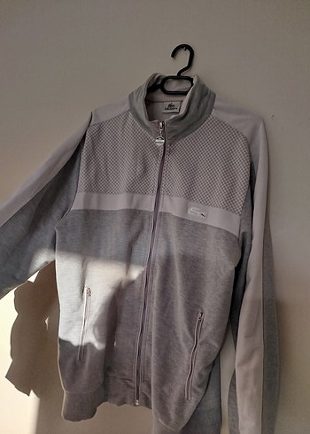 Lacoste Gri Midi Kadın Ceket - Görsel 5