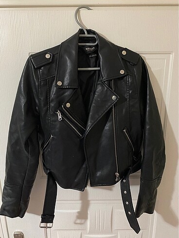 Kadın siyah pull&bear ceket