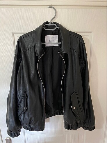 Bershka suni deri dad fit ceket