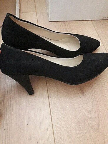Diğer Topuklu siyah ayakkabı