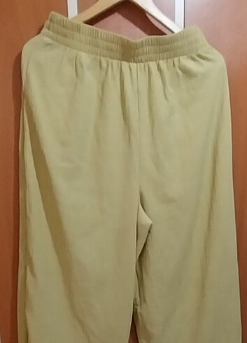 l Beden sarı Renk Mango Pantolon