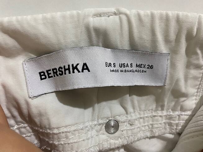 Bershka Bershka beyaz pantolon