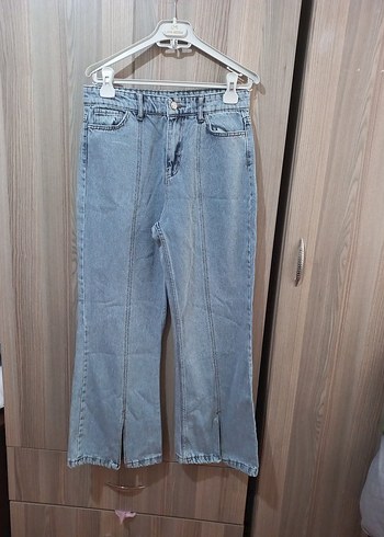 Gevşek Kesim Midi Kot Pantolon