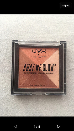 s Beden Nyx away we glow