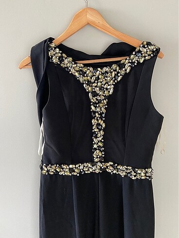 Çok şık gece elbisesi - Görsel 10