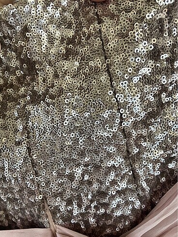 Payetli Gece Elbisesi - Görsel 8