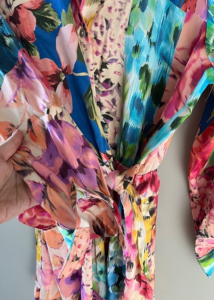 Zara Desenli Tulum - Görsel 3