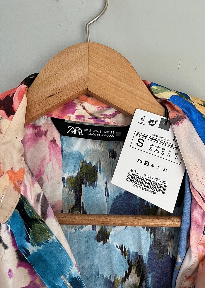 Zara Desenli Tulum - Görsel 4