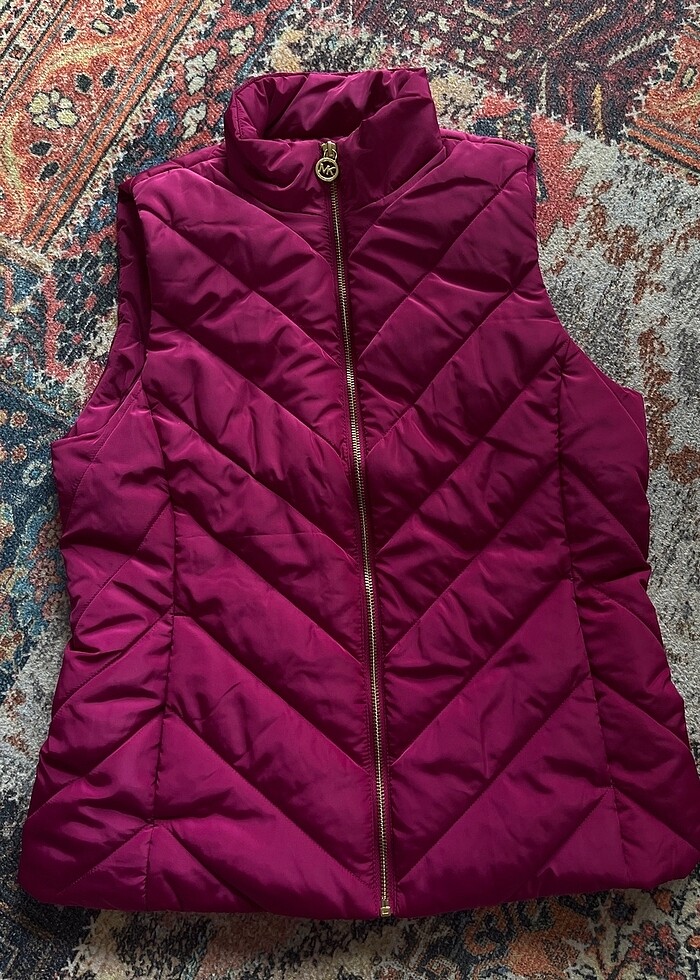 Fuşya Michael Kors Yelek - Görsel 5