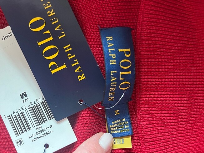 Polo Ralph Lauren Fermuarlı Kazak - Görsel 5