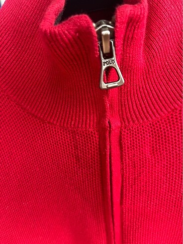 Polo Ralph Lauren Fermuarlı Kazak - Görsel 7