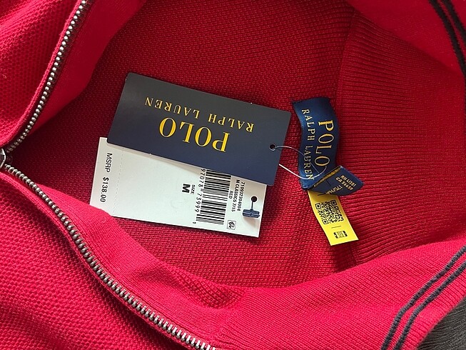 Polo Ralph Lauren Fermuarlı Kazak - Görsel 13