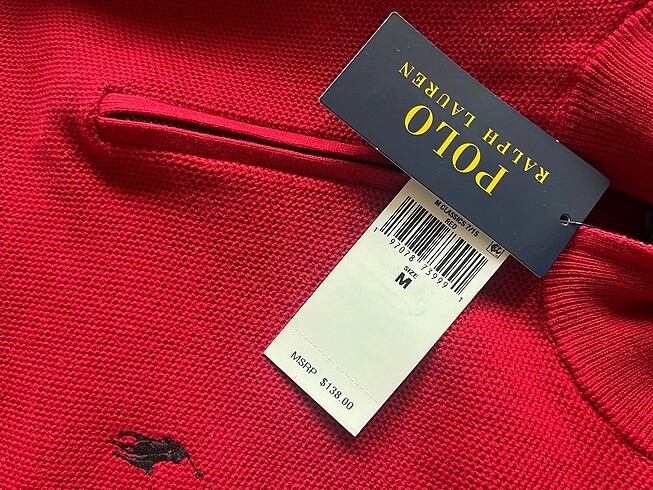 Polo Ralph Lauren Fermuarlı Kazak - Görsel 14