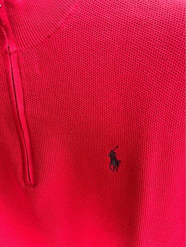 Polo Ralph Lauren Fermuarlı Kazak - Görsel 4