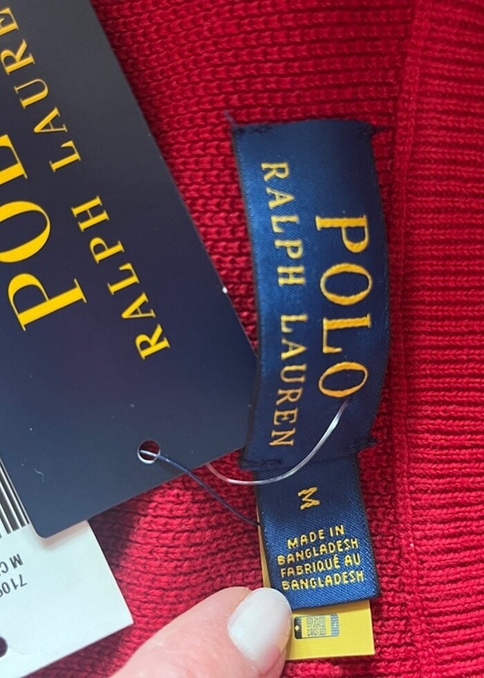 Polo Ralph Lauren Fermuarlı Kazak - Görsel 5