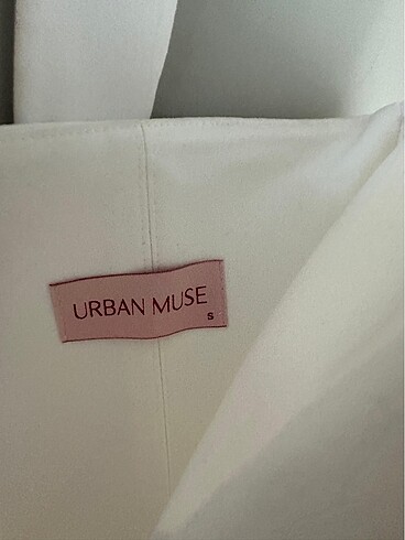 Urban Muse Beyaz Elbise - Görsel 8