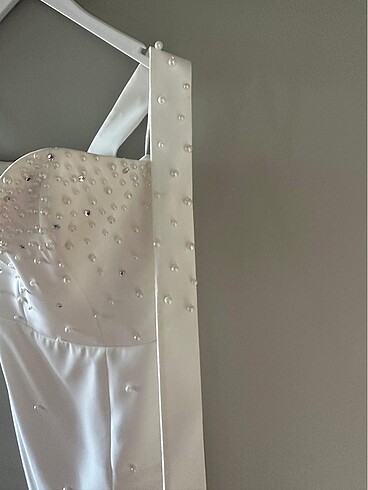 Urban Muse Beyaz Elbise - Görsel 6