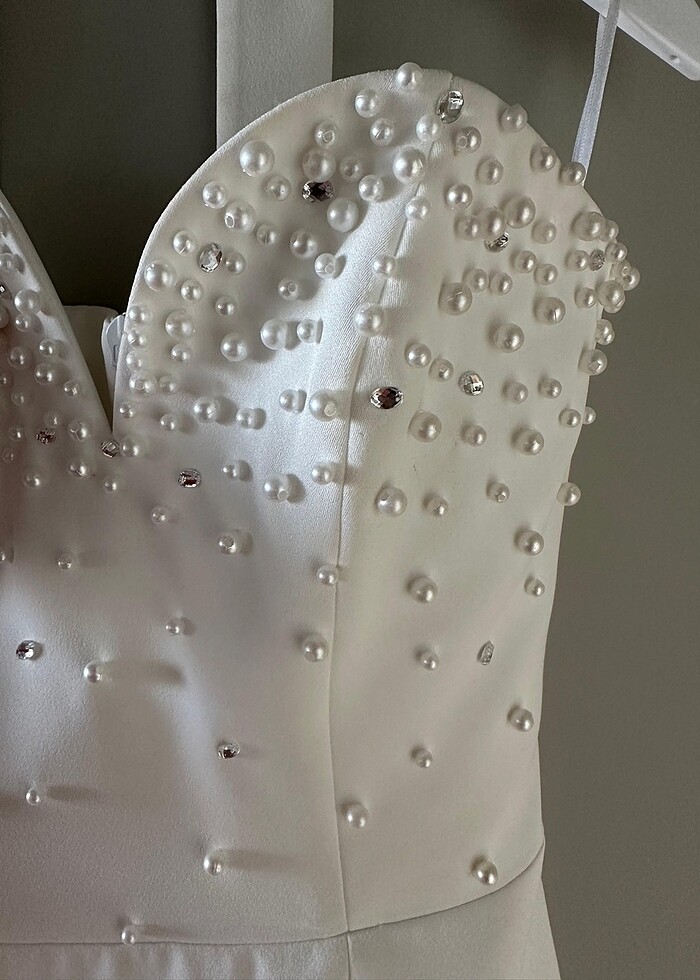 Urban Muse Beyaz Elbise - Görsel 5